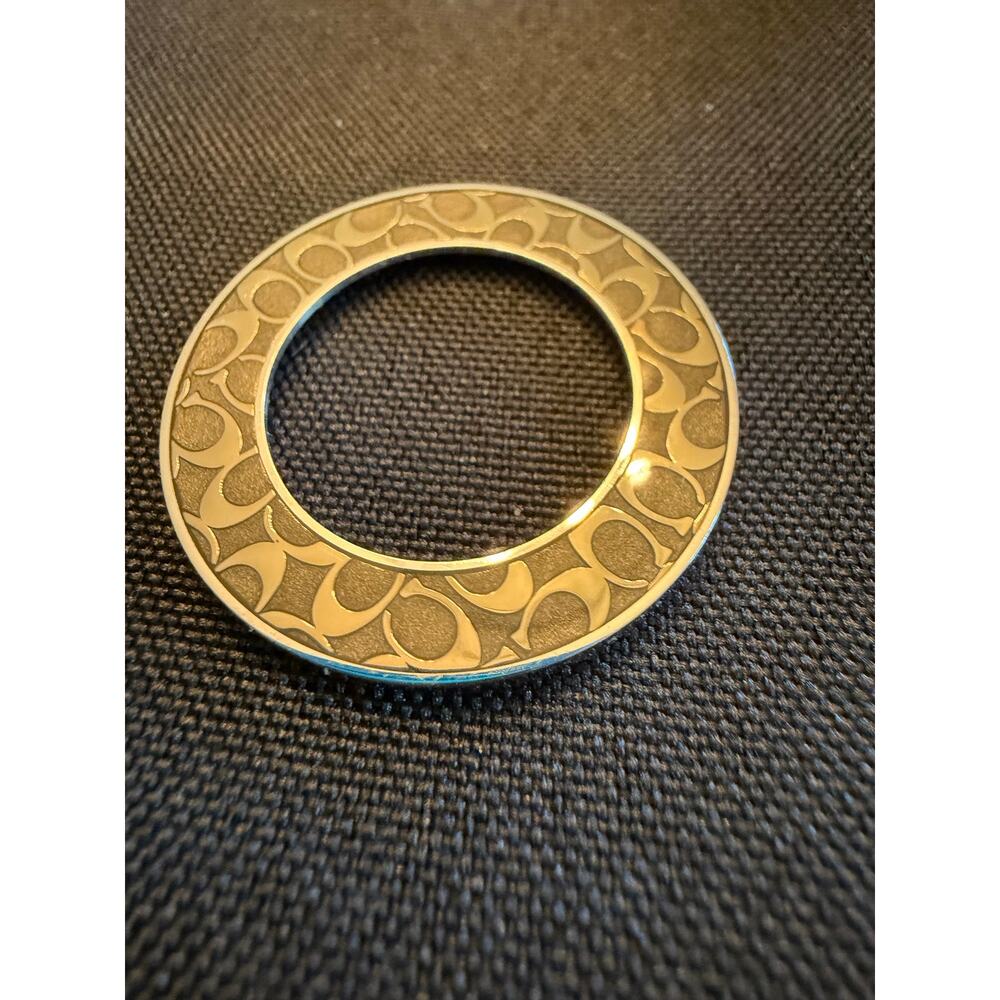 Vintage Coach interchangeable bezel bangle watch gift set 0274, never used 6.5” - Picture 16 of 16